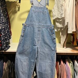 Gap Factory Denim Overalls Size Medium